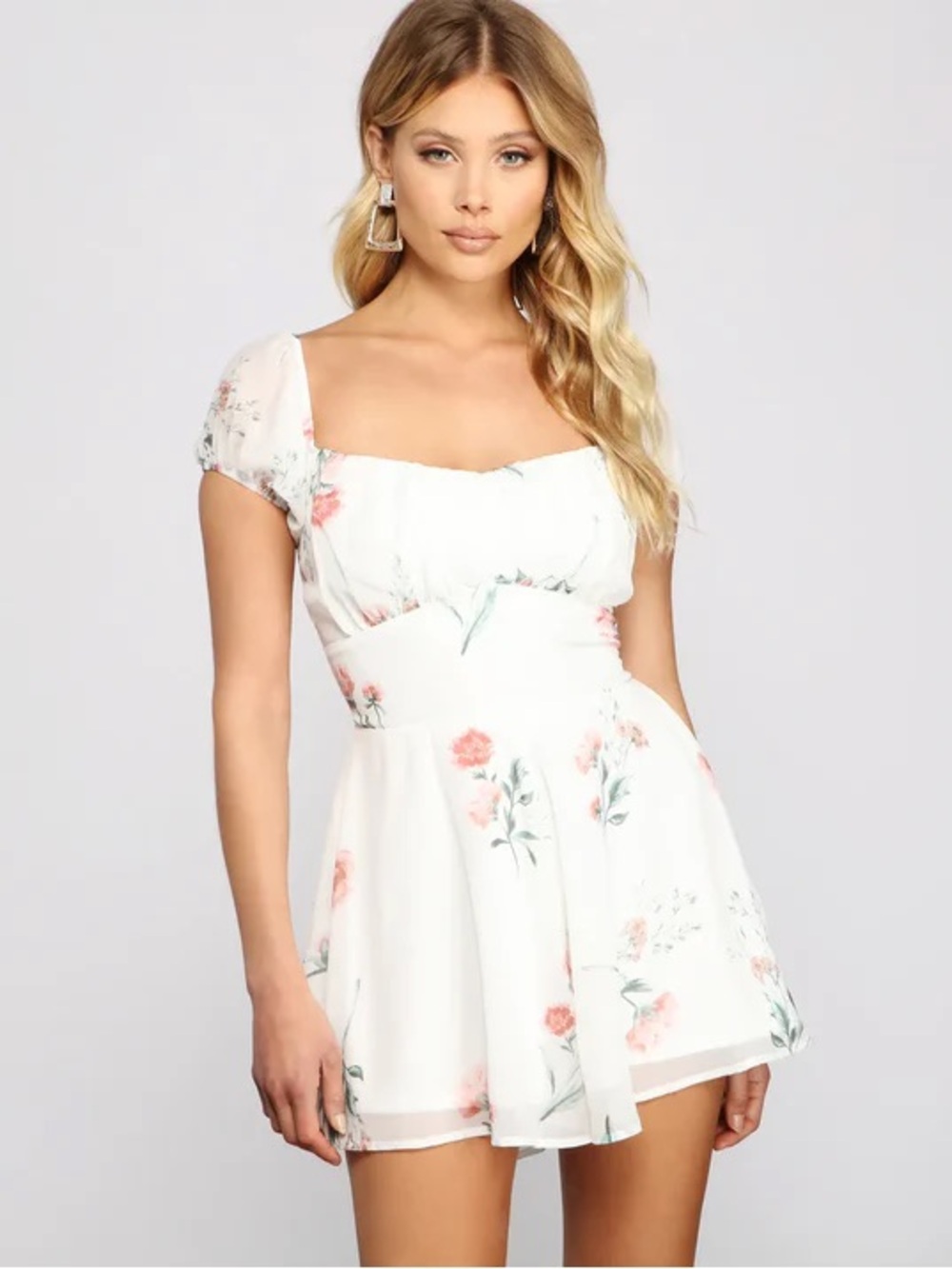 windsor white romper